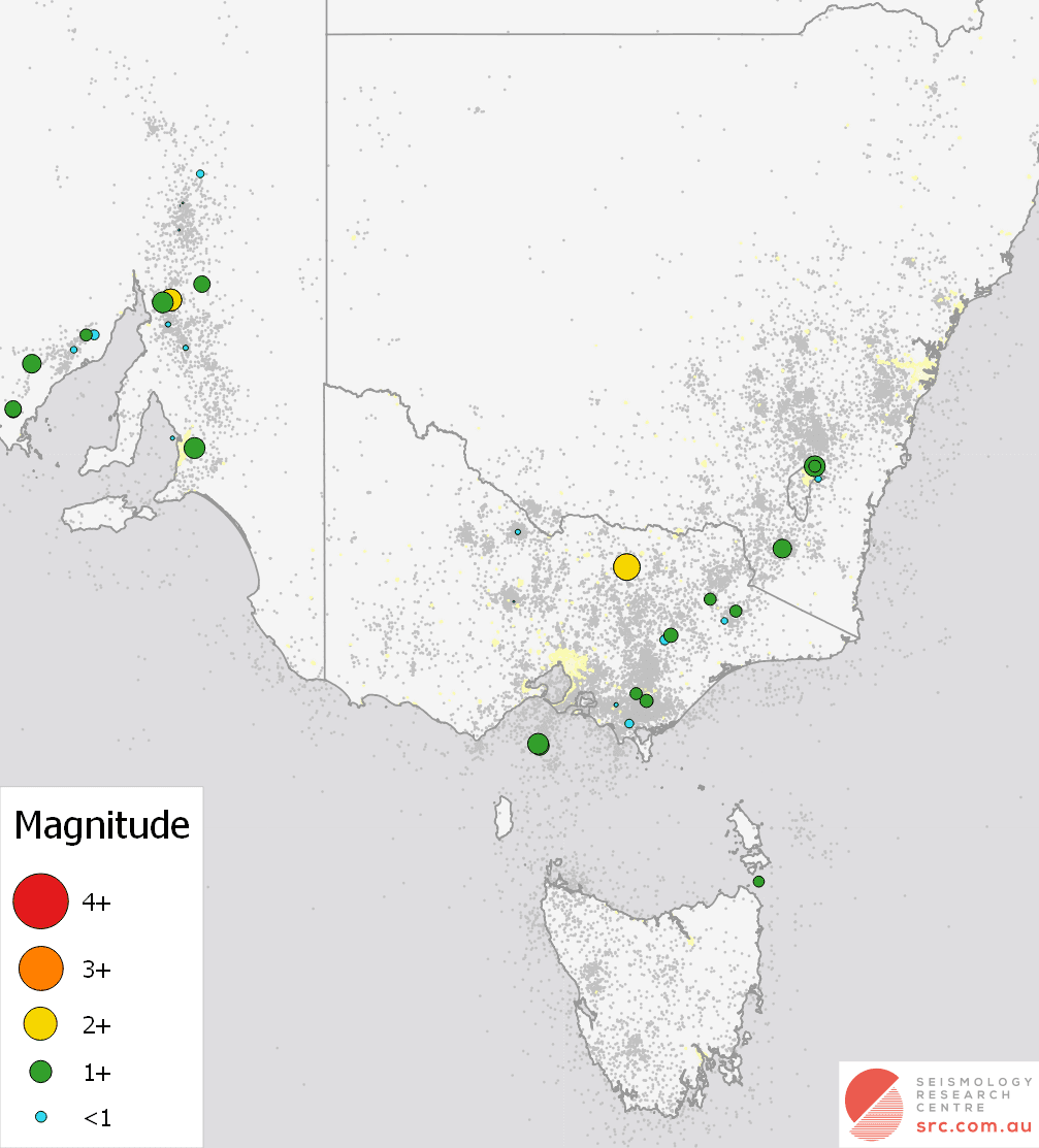 Weekly Earthquake Activity Maps