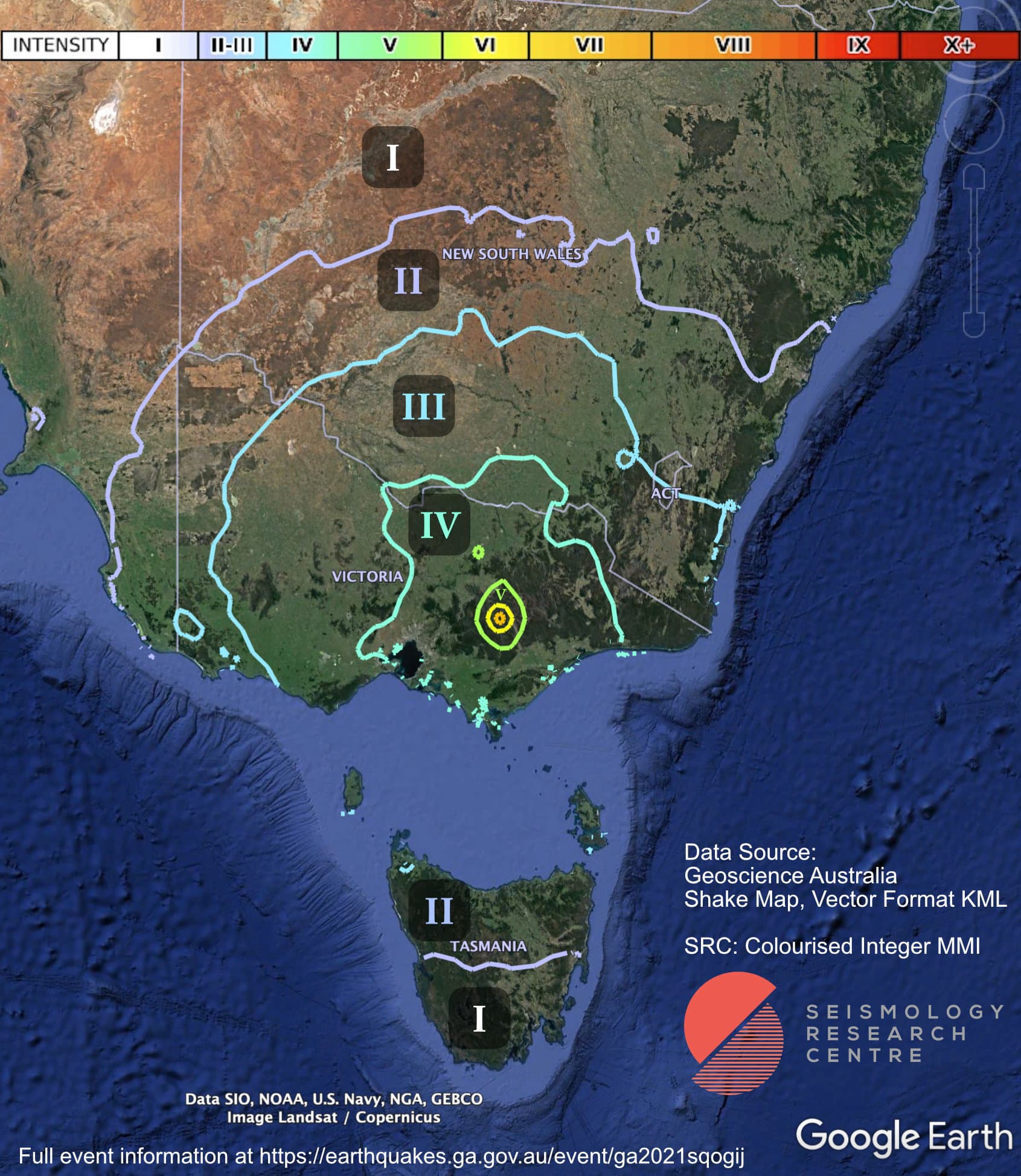 Largest Earthquake in Victoria’s history