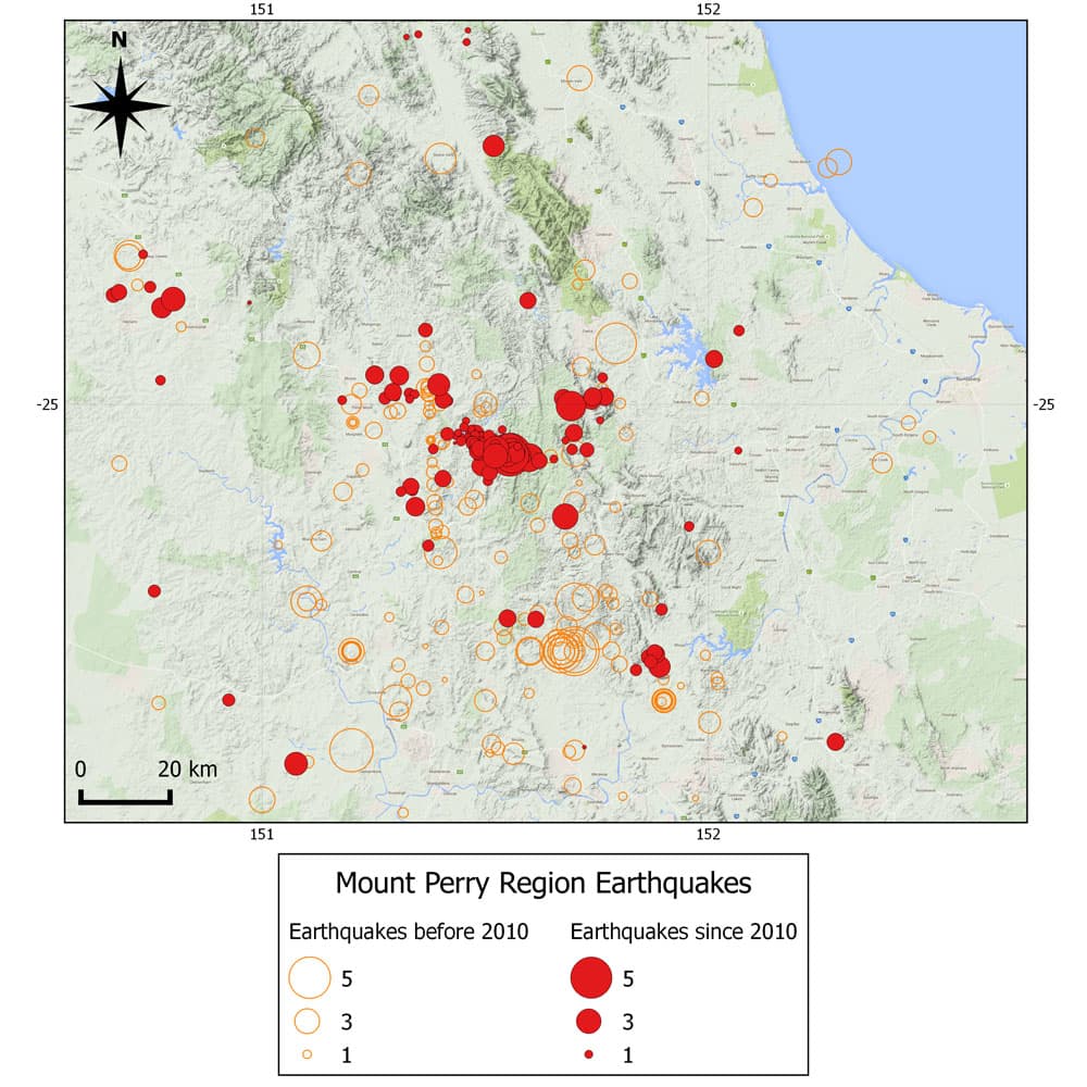 Recent Earthquake Activity in SE Qld