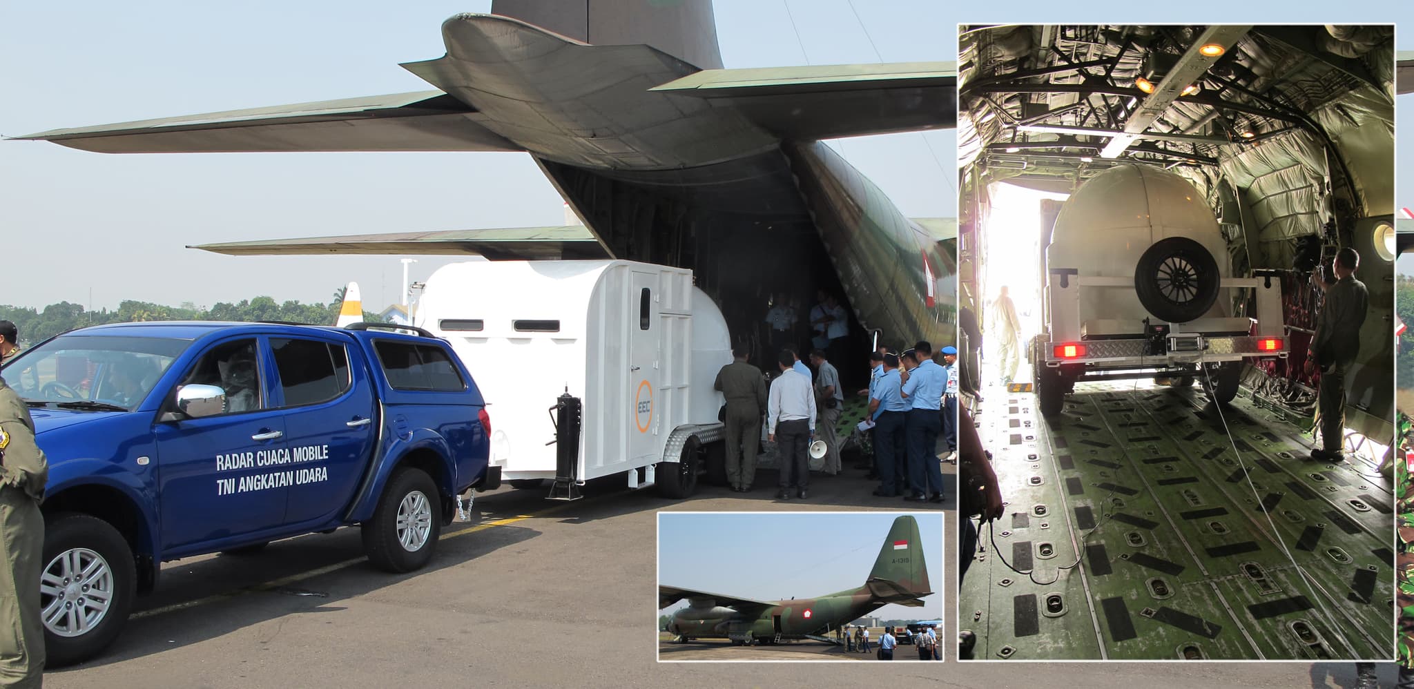 Indonesia Air Force Mobile Radar