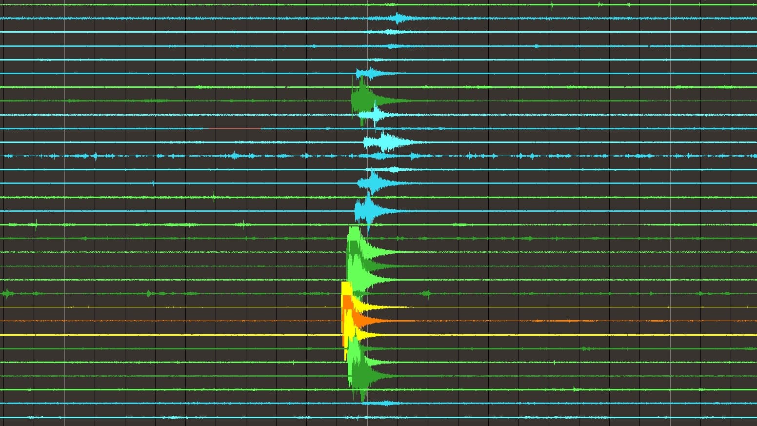 SRC earthquake data live on YouTube