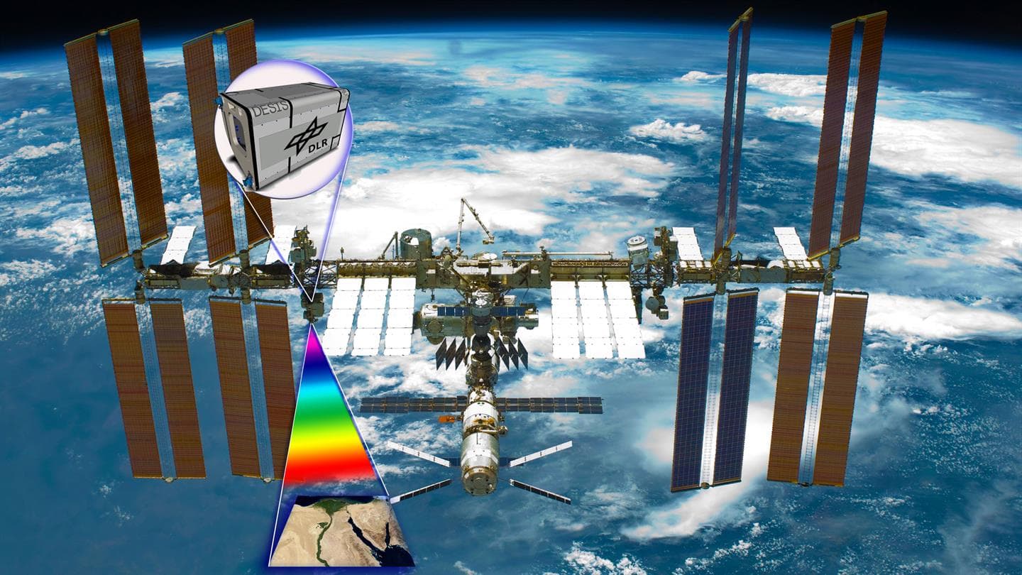 DLR Earth Sensing Imaging Spectrometer Launch