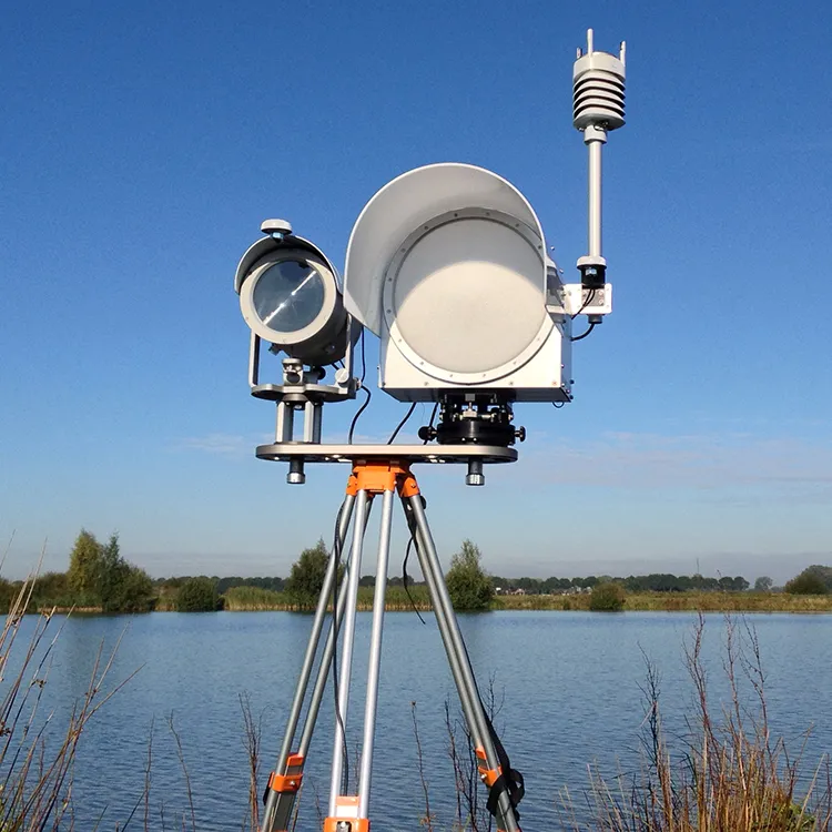 Optical Microwave Scintillometer System